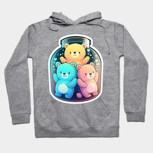 Cuddly Bears in a Honey Pot Hoodie